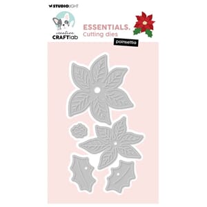 CRAFTlab - Poinsettia Essentials Cutting Dies