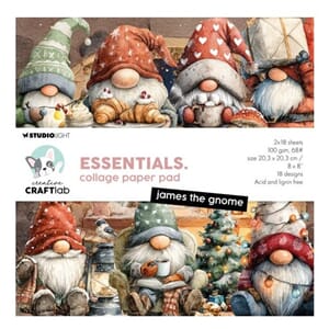 Craftlab - James the Gnome Essentials Collage Paper Pad
