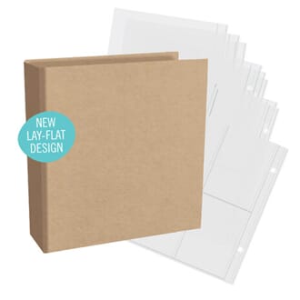 Sn@p Studio - Simple Kraft Binder 6x8 inch