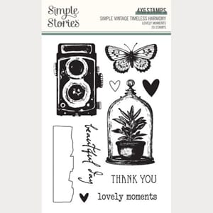 Simple Stories - Timeless Harmony Stamps Lovely Moments