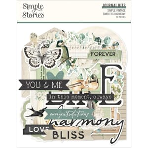 Simple Stories - Timeless Harmony Journal Bits & Pieces