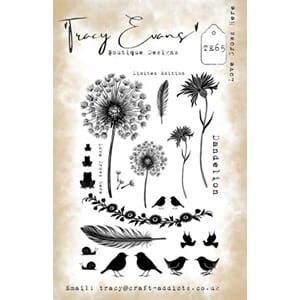 Tracy Evans - Love Grows Here A5 Stamp