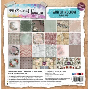 TEXT(ures) - Winter in Bloom 12x12 Inch Paper Pad