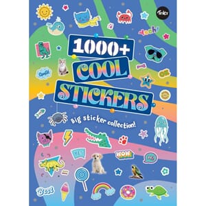 Tinka - Cool Stickerbook, 21x29,5 cm, over 1000 stk