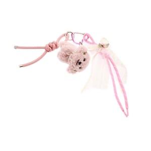 Tinka - Rosa Hund Bag Charm