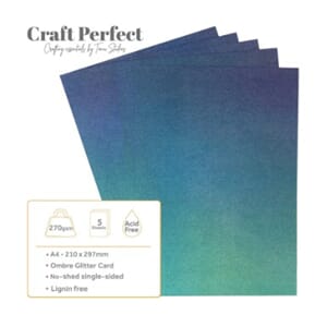 Tonic Studio - Ombre Under the Sea Glitter Paper