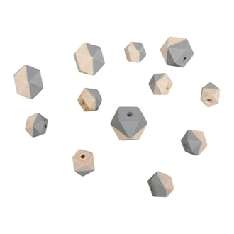 Treperler - Diamant, grå, 12/Pkg