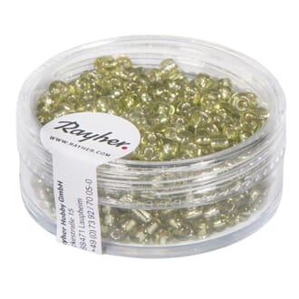 Rocailles 2,6mm ø - Light green