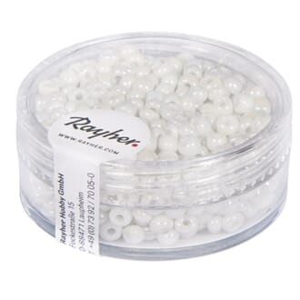 Rocailles 2,6mm ø - White opak