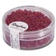 Rocailles 2mm ø - Wine-red transparent