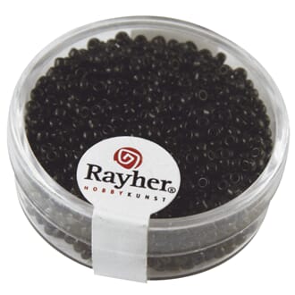 Rocailles 2mm ø - Black opak