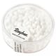 Indian beads  Hvite, str 4,5mm