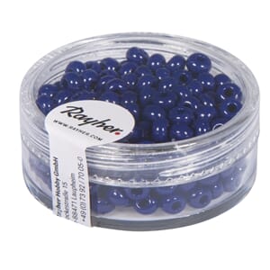 Indian beads  4,5mm ø - Dark blue