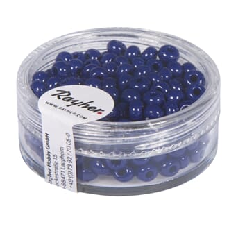 Indian beads  4,5mm ø - Dark blue