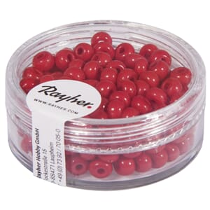 Indian beads  4,5mm ø - Red