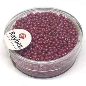 Rocailles 2mm ø - Wine-red - Nacre