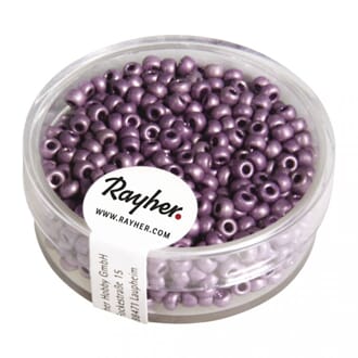 Rocailles Metallisk 2,6mm ø - Violet - Beamless