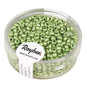Rocailles Metallisk 2,6mm ø - Lime - Beamless
