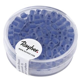 Rocailles kube 3,4mm - Royal blue - Arctic, beamless