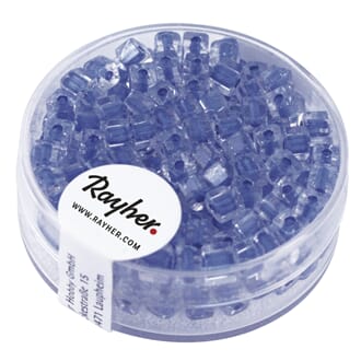 Rocailles kube 3,4mm - Royal blue - Arctic