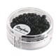 Renaissance 4mm - Black, voksperle av glass
