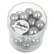 Renaissance 10mm - Silver Grey, voksperle av glass