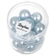 Renaissance 12mm - Light Blue, voksperle av glass