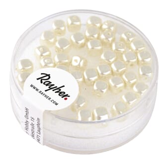 Renaissance kube 4,5x5mm - White