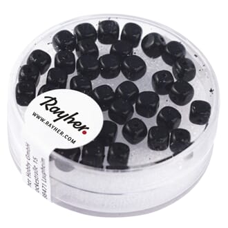 Renaissance kube 4,5x5mm - Black
