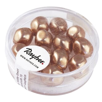 Renaissance bead 9mm - Cashmere