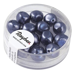 Renaissance bead 9mm - Anthracite
