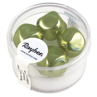 Renaissance bead 17mm ø - Jade