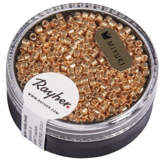 Delica-Rocailles - Metallic Gold, ø 2,2 mm,