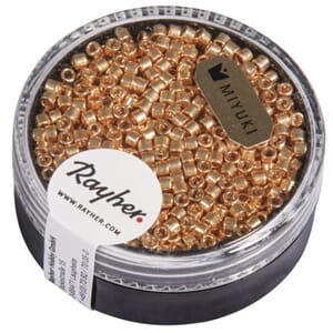 Delica-Rocailles - Metallic Gold, ø 2,2 mm,