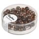 Perler - Kobber fargede, dia 5.5 mm,2 mm hull, 80 stk