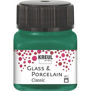 Glass- og porselensmaling - Drak Green, 20 ml