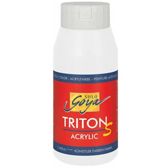 SOLO GOYA Triton S Acrylic Basic Gloss  White 750 ml