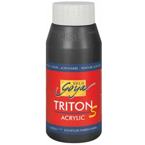 SOLO GOYA Triton S Acrylic Basic Gloss  Black 750 ml