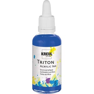 Triton Acrylic Ink - Ultramarine Blue, 50 ml