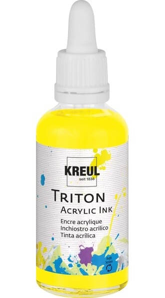 Triton Acrylic Ink - Citron, 50 ml