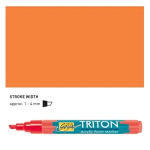 Triton Acrylic Paint Marker 1.4 - Genuine Deep Orange