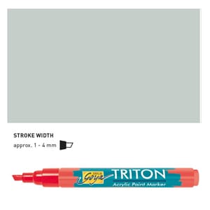 Triton Acrylic Paint Marker 1.4 - Silver