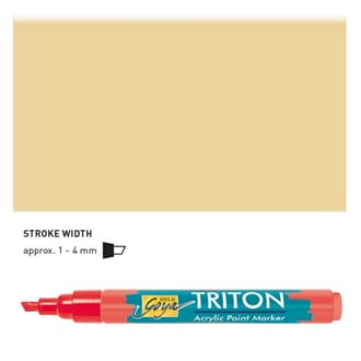 Triton Acrylic Paint Marker 1.4 - Beige