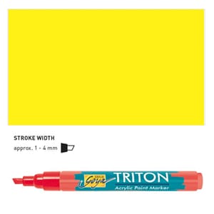 Triton Acrylic Paint Marker 1.4 - Fluoresc. Yellow