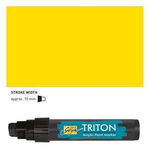 Triton Acrylic Paint Marker 15.0 - Genuine Yellow Light