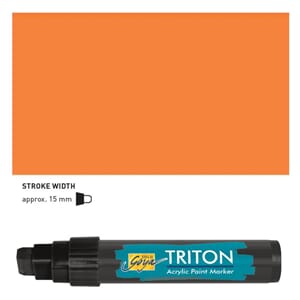 Triton Acrylic Paint Marker 15.0 - Genuine Deep Orange