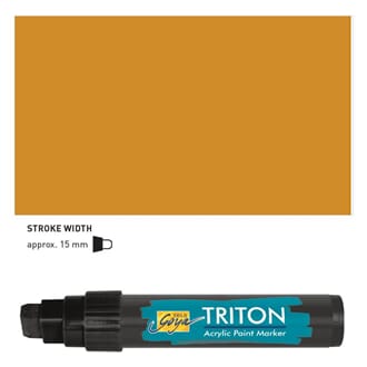 Triton Acrylic Paint Marker 15.0 - Light Billiant Ocher