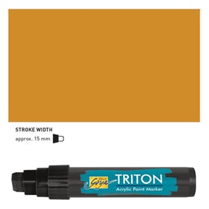 Triton Acrylic Paint Marker 15.0 - Light Billiant Ocher
