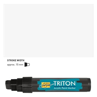 Triton Acrylic Paint Marker 15.0 - White