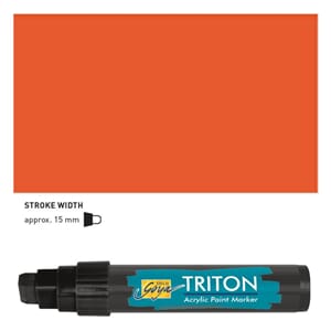 Triton Acrylic Paint Marker 15.0 - Vermillion Red